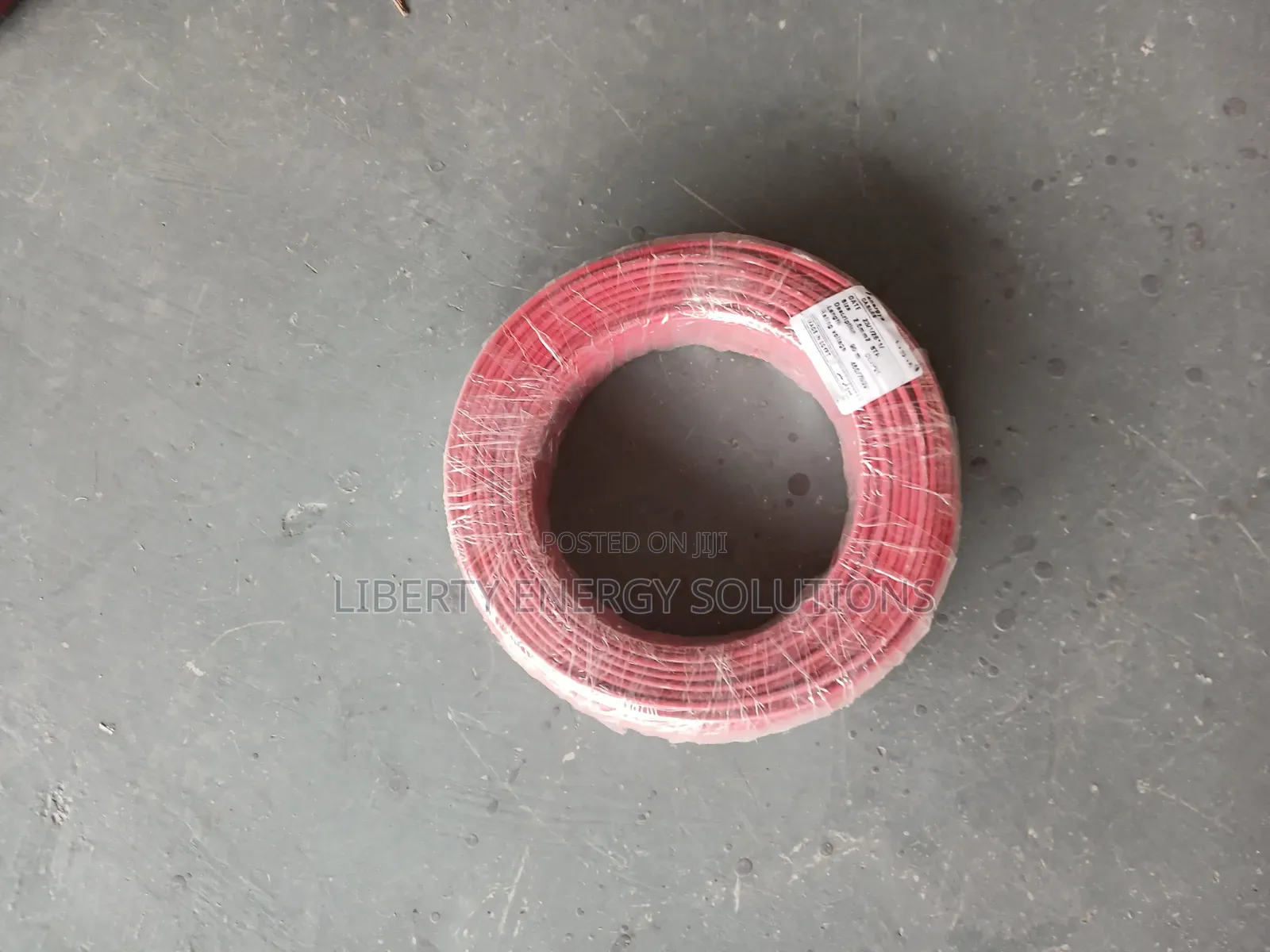 2.5mm Single-Core Stranded Copper Electrical Wire Red