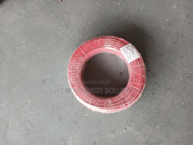 2.5mm Single-Core Stranded Copper Electrical Wire Red - thumbnail 2