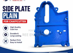 Plain Side Plate for Chaffcutter Durable and Long Lasting