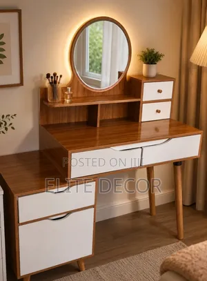 Big Dressing Table With Led