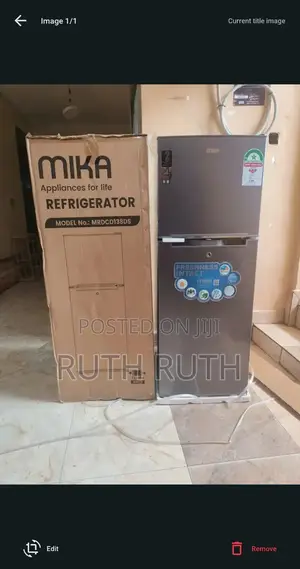 Mika 138 Litres Double Door Refrigerator