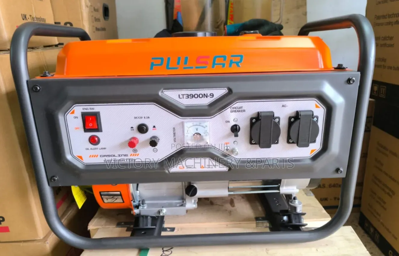 PULSAR LT3900N-9 4KVA Gasoline Generator — Manual Start