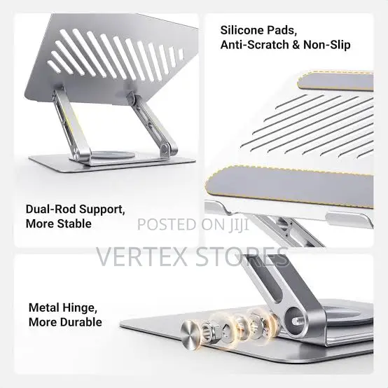 UGREEN LP876 Dual Axis Rotating Foldable Holder Laptop Stand