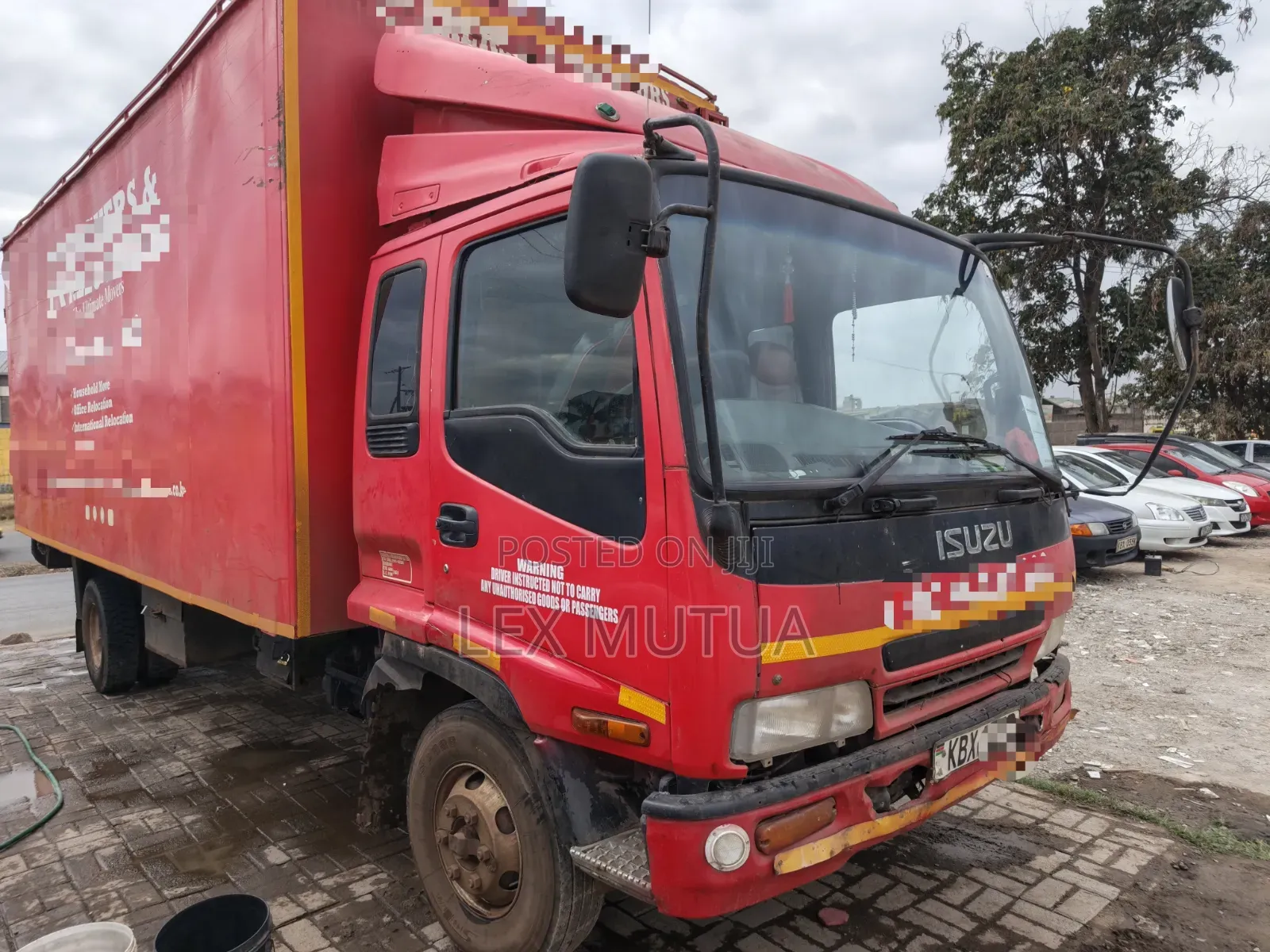 Isuzu FRR Truck 2015 Red