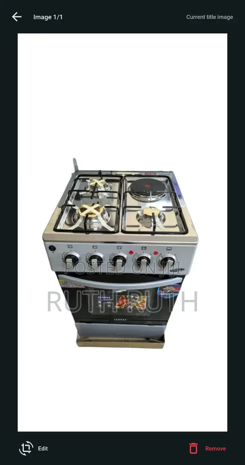 Ecomax 3+1 Standing Cooker