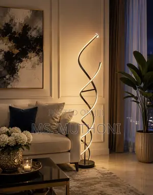 Modern Spiral LED Floor Lamp (147 Cm )