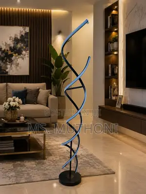 Modern Spiral LED Floor Lamp (147 Cm )
