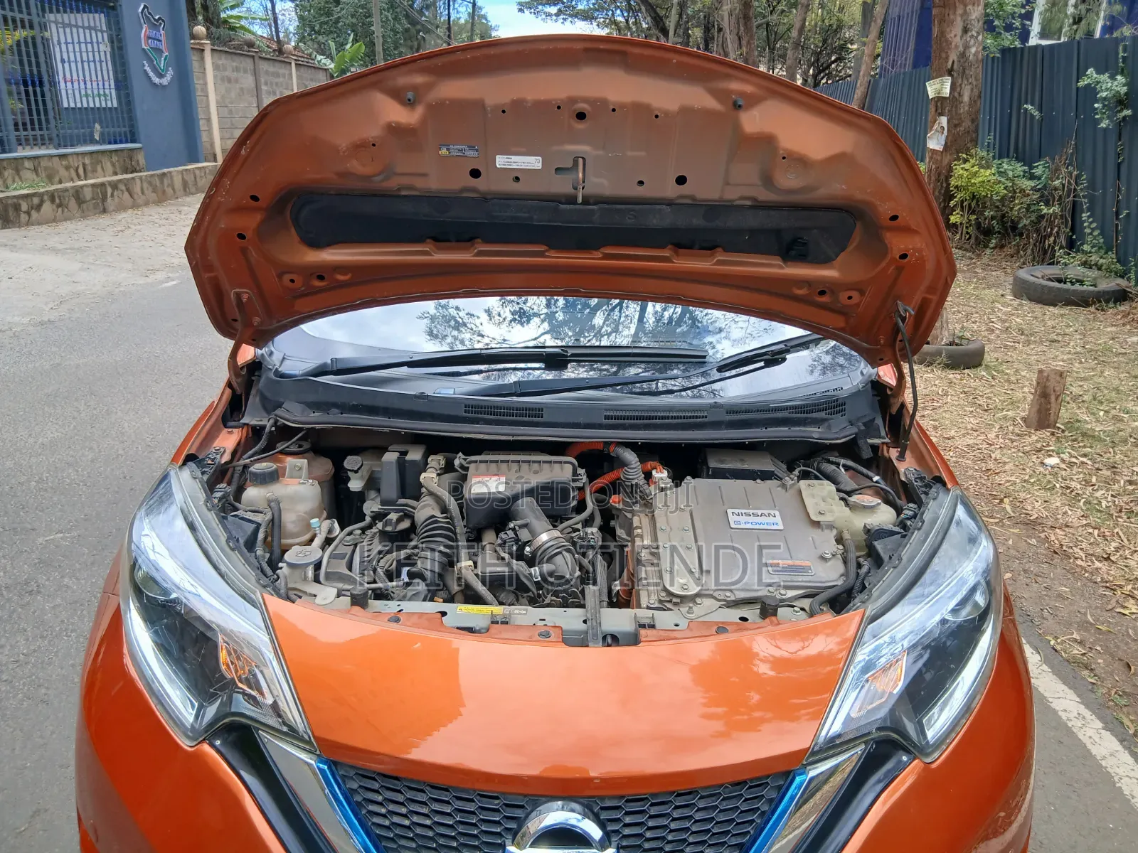 Nissan Note 1.2 Hybrid 2018 Orange
