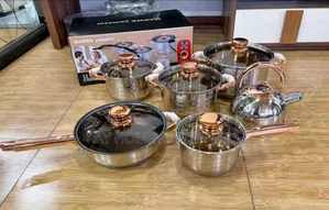 12 Pieces Yemitel Stainless Cookware Set