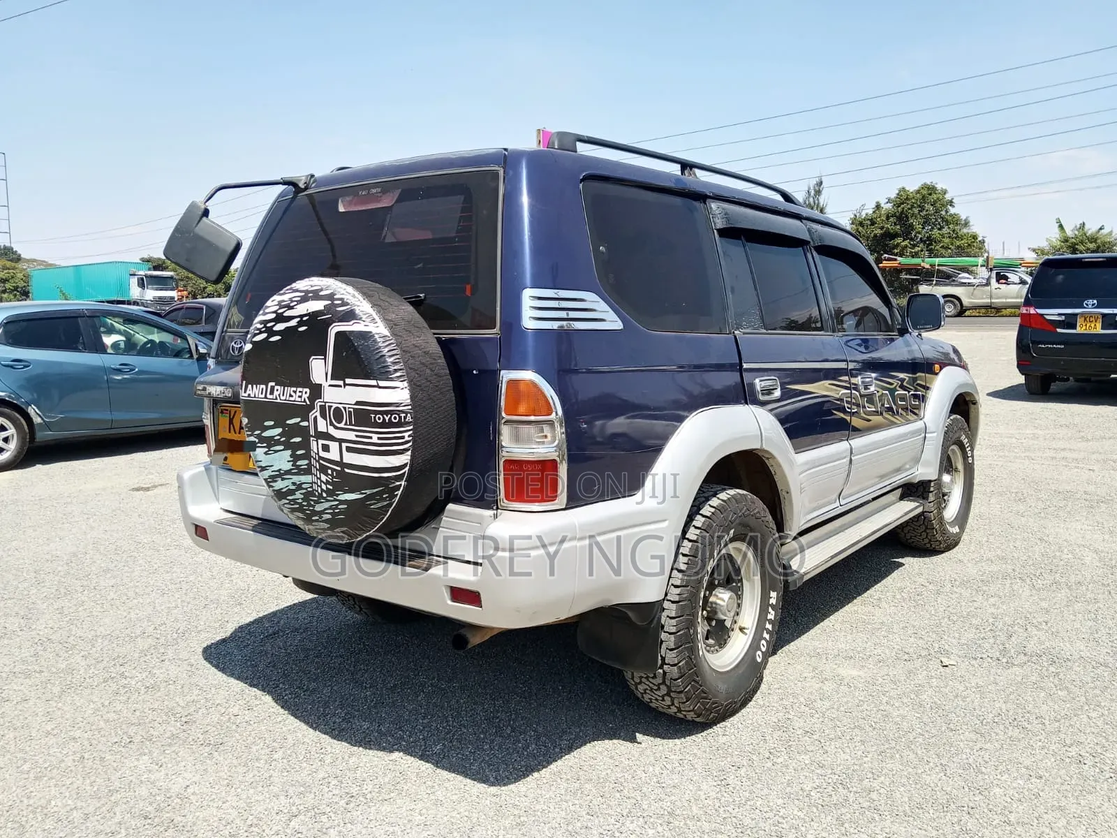 Toyota Land Cruiser Prado 1996 Blue