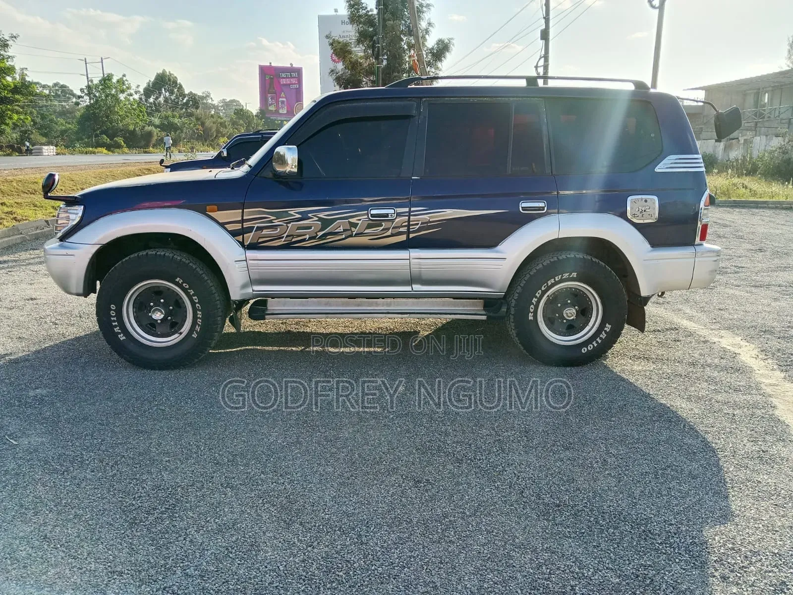Toyota Land Cruiser Prado 1996 Blue