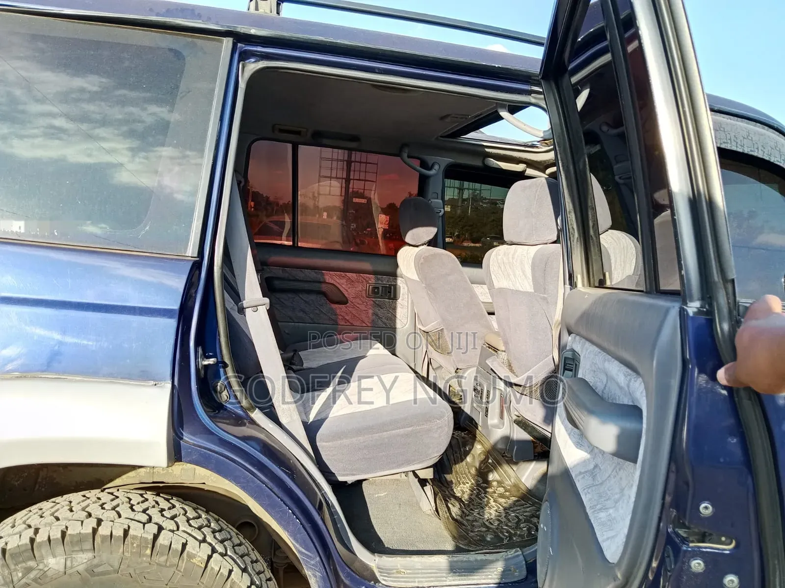 Toyota Land Cruiser Prado 1996 Blue