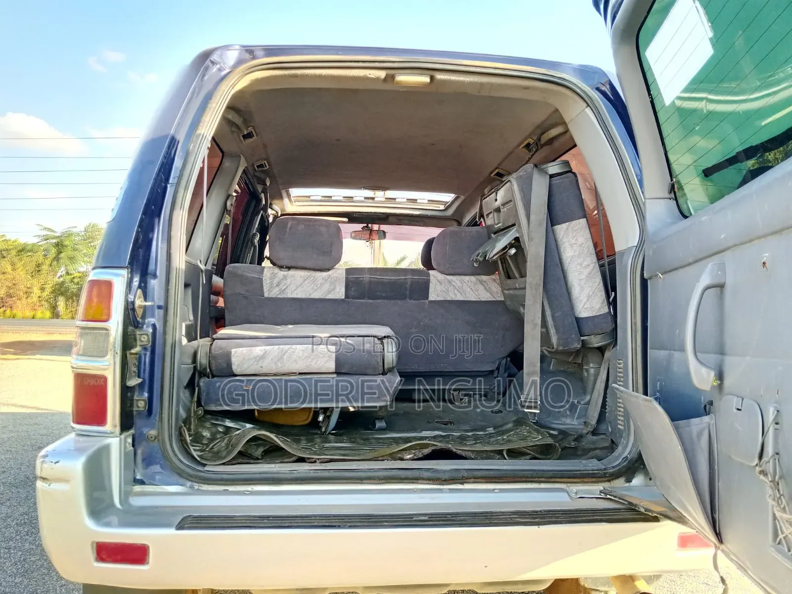 Toyota Land Cruiser Prado 1996 Blue