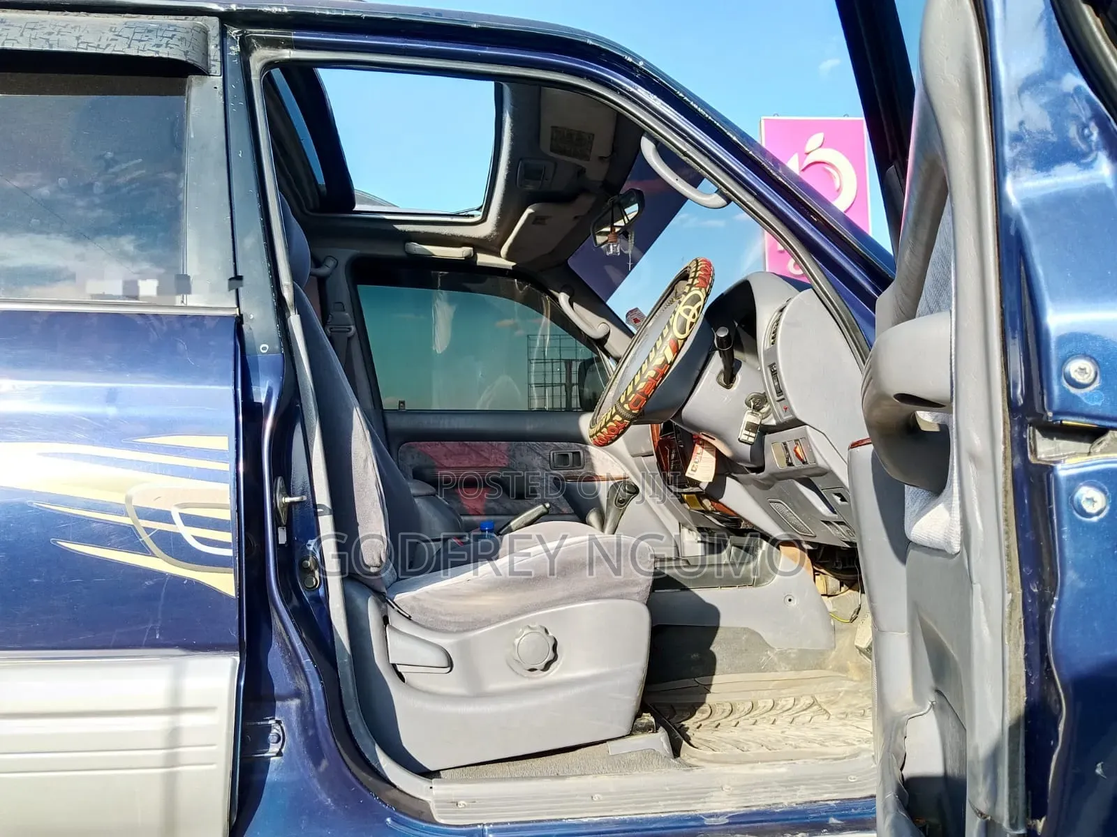 Toyota Land Cruiser Prado 1996 Blue