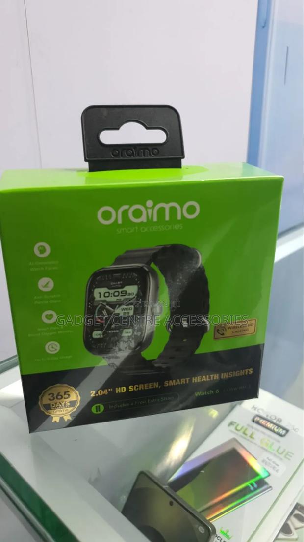 Oraimo Watch 6 Smart Watch,2.04' Screen Size