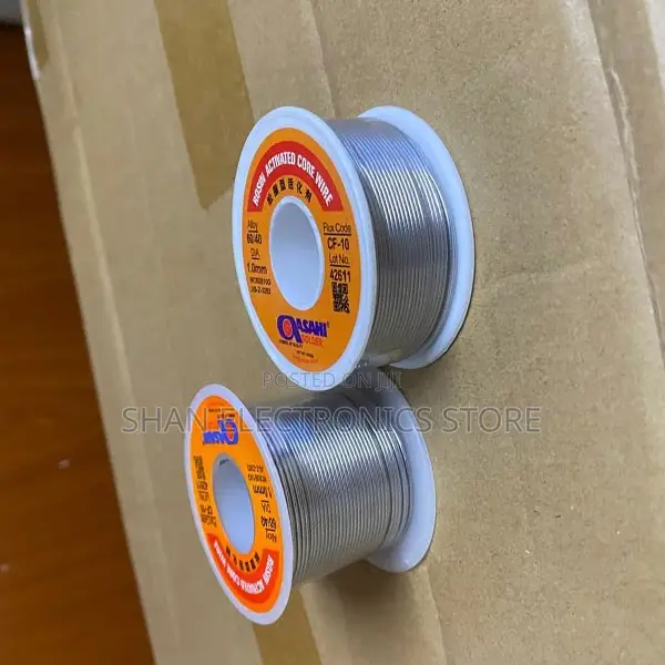 Asahi 1mm Electronics Repair Soldering Wire With Flux