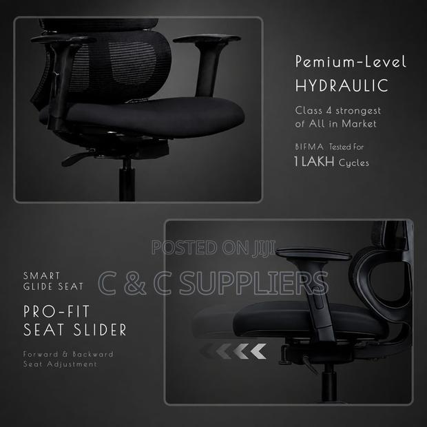 Orthopedic Swivel Chair for Work - thumbnail 4