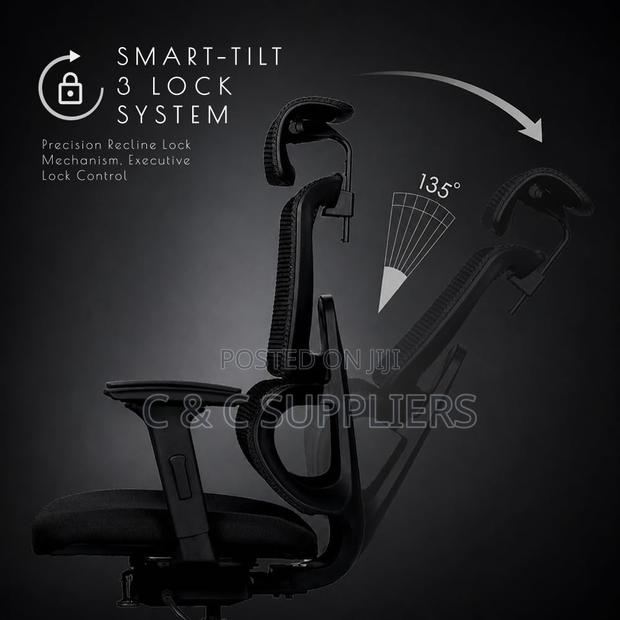 Orthopedic Swivel Chair for Work - thumbnail 5