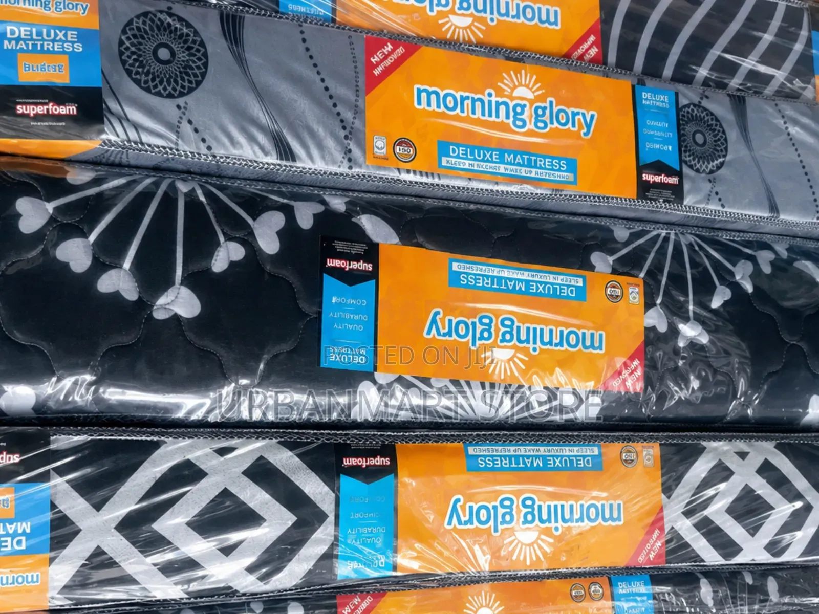 Superfoam 4 by 6, 8 Inches Plain From Trusted Morning Glory Mattress