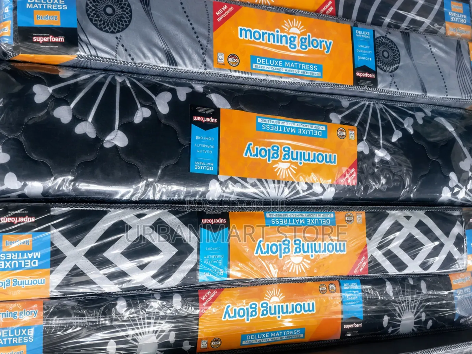 Superfoam 4 by 6, 8 Inches Plain From Trusted Morning Glory Mattress