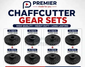 Complete Chaffcutter Gear Set Upper Gear + Lower Gear