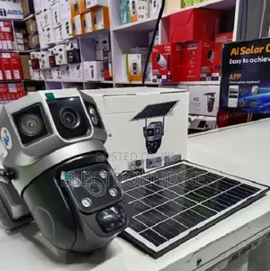 V380Pro Dual Camera 4G Solar Powered Outdoor CCTV