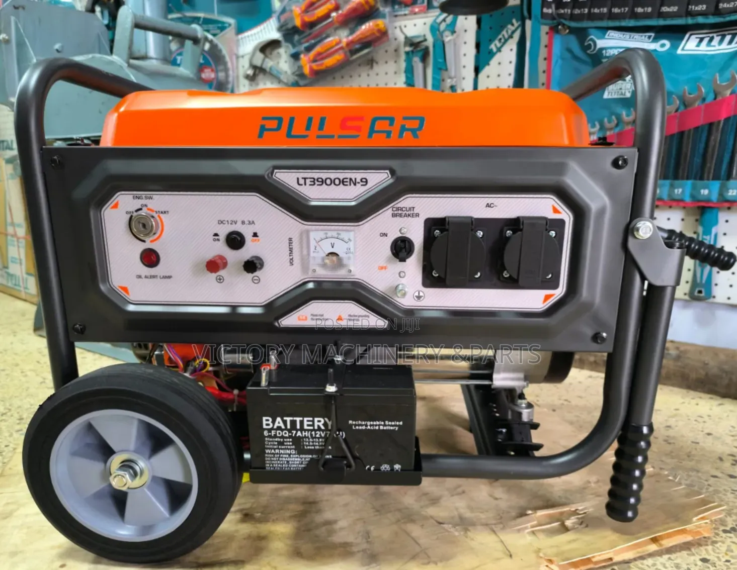 PULSAR LT3900EN-9 4KVA Gasoline Generator — Electric Start