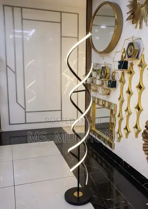 Double Twist Ambient Floor Lamp (147 Cm )