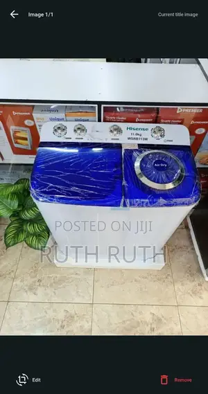 Hisense 11kg Twin Tub Washing Machine