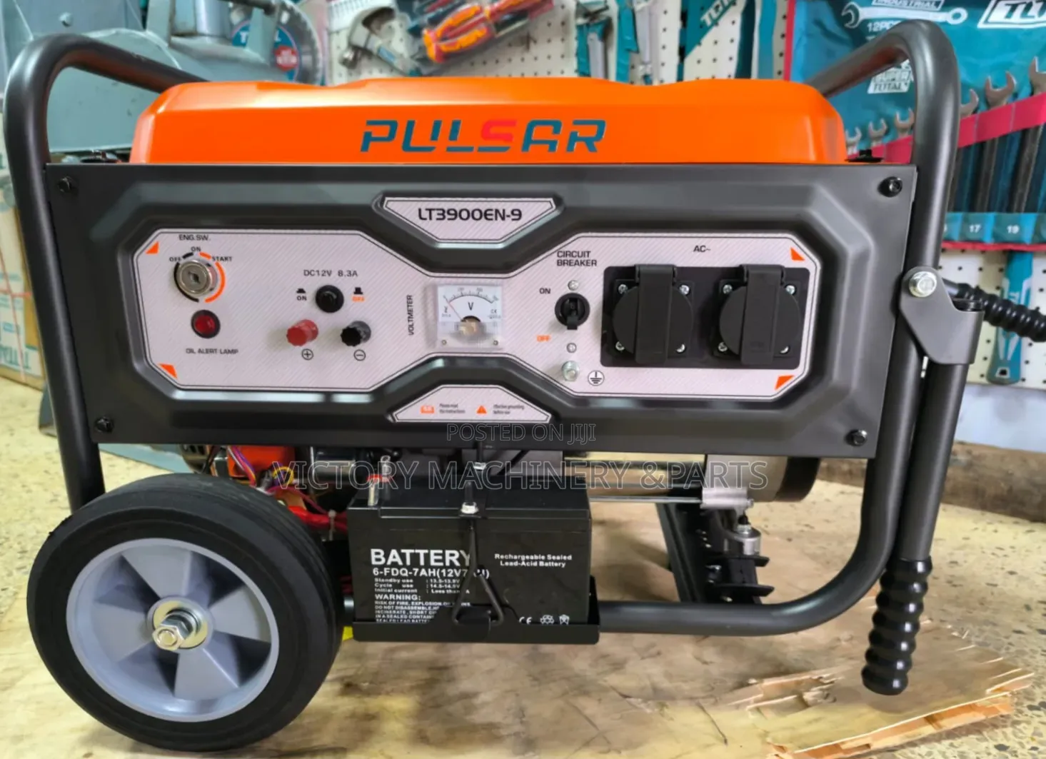 PULSAR LT3900EN-9 4KVA Gasoline Generator — Electric Start