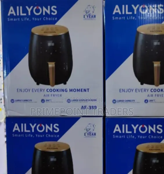 Ailyons 5L Air Fryer – Powerful & Healthy Cooking