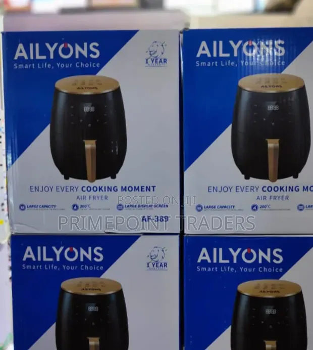 Ailyons 5L Air Fryer – Convenient & Efficient Family Cooking