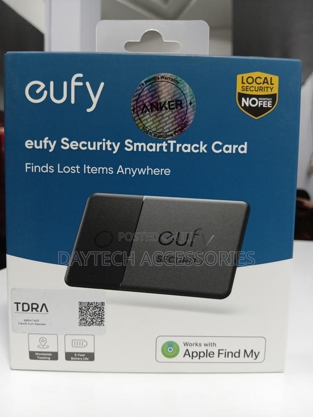 Eufy Security SmartTrack Card for iOS (1 Pack) – T87B2011 – Black