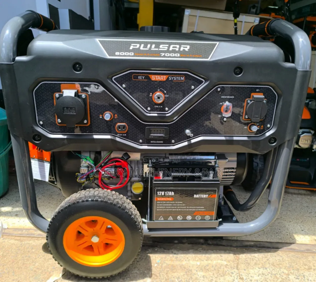 Pulsar Ls6875eb 7.5kva Gasoline Generator