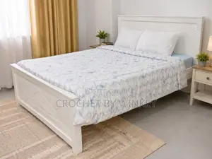 5x6 Bed+ Mattress + Long Pillow