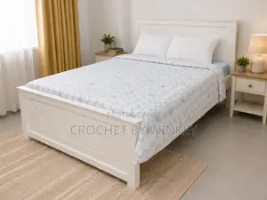 5x6 Bed+ Mattress + Long Pillow