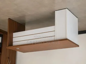 Wooden Managerial Desk With Side Storage