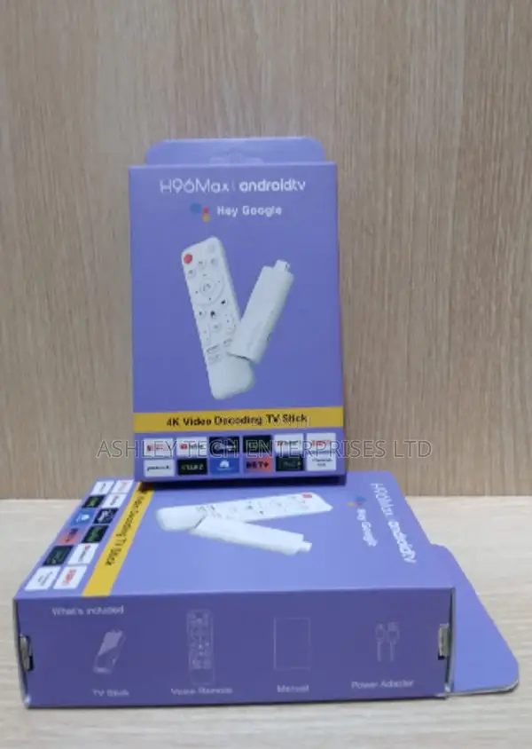 H96 Max Android 14 4K Ultra HD TV Stick~