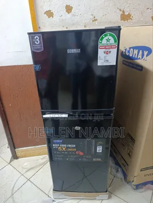 Ecomax BCD-138L Double Door Fridge With 3 STAR Energy Rating