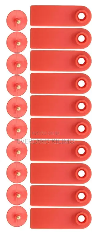 High-Quality Plastic Slim Tags for Goats - Plain