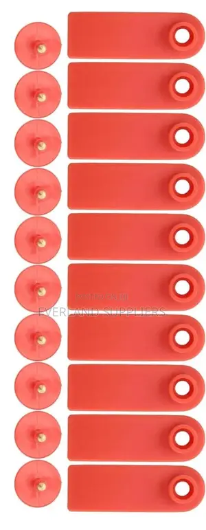 High-Quality Plastic Slim Tags for Goats - Plain