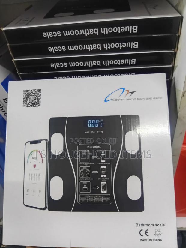 Digital Bathroom Scale BMI Weighing Bluetooth Body Fat Scale - thumbnail 2