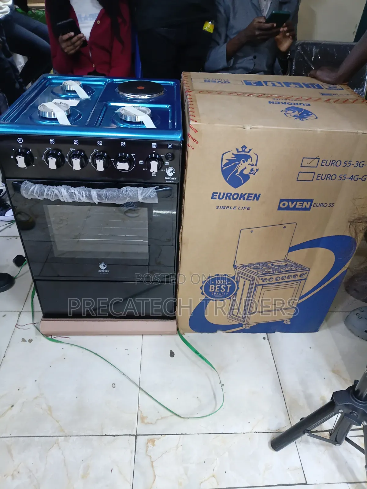 Euroken 3+1 Cooker With Oven & Rotisserie
