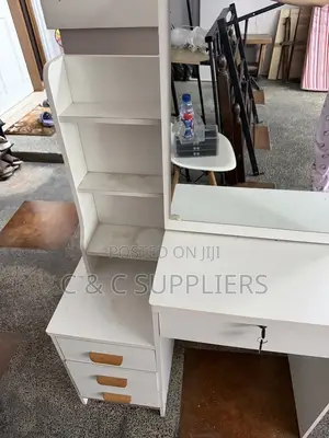 White Simple Dressing Table