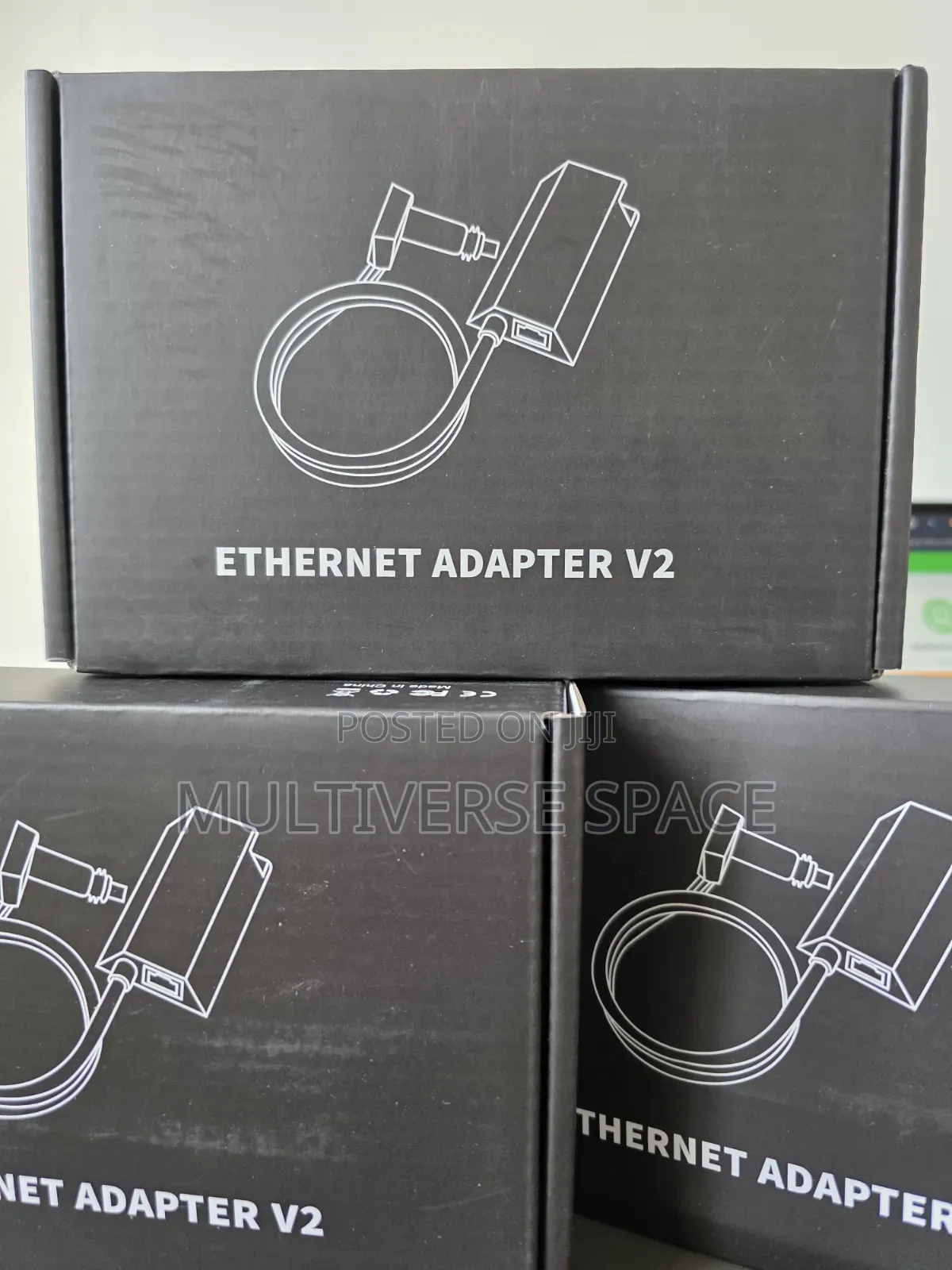 Starlink V2 Kit Ethernet Adapter Standard Actuated Wired Network
