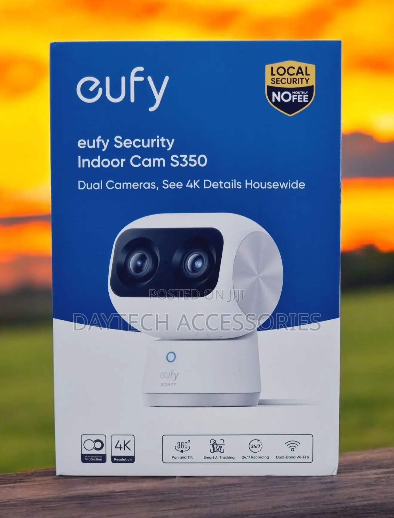Eufy Security Indoor Cam S350 Smart Dual-Camera Indoor Security System