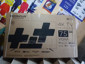 Vision Plus 75inches Smart VIDDA Frameless HDR 4K TV