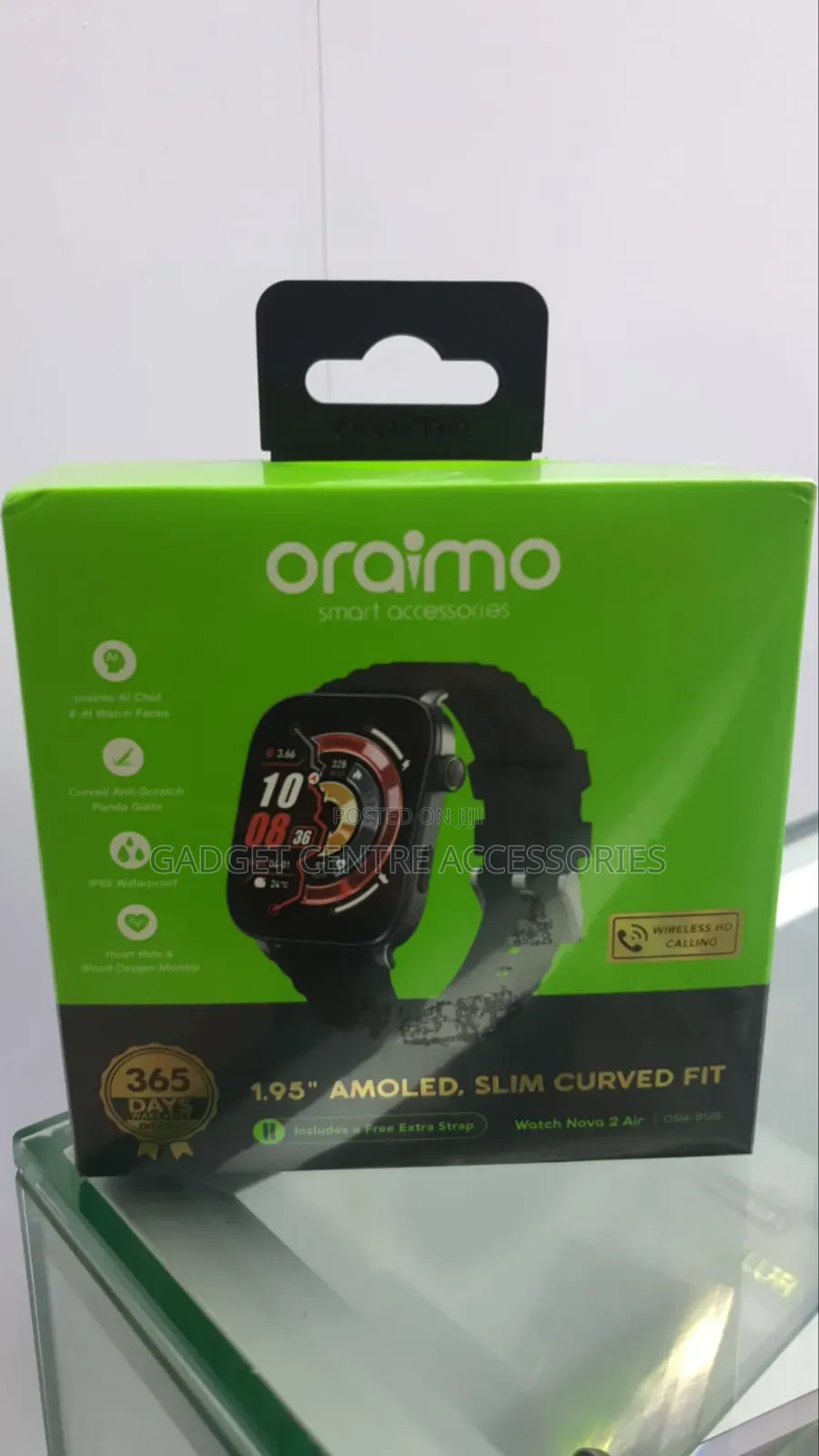 Oraimo Watch Nova 2 Air Smart Watch,1.95"