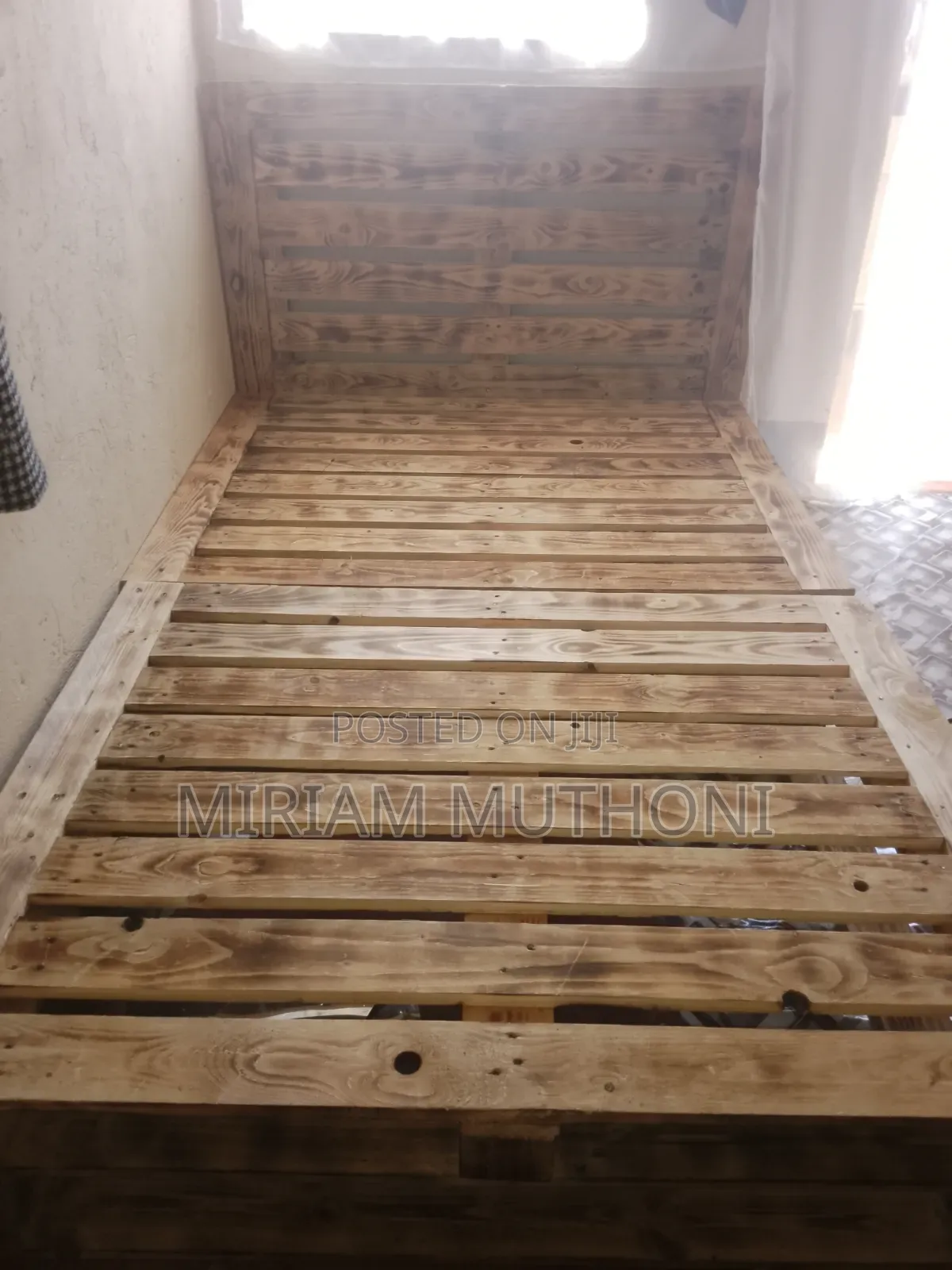 Pallette Bed and Mattress 4*6