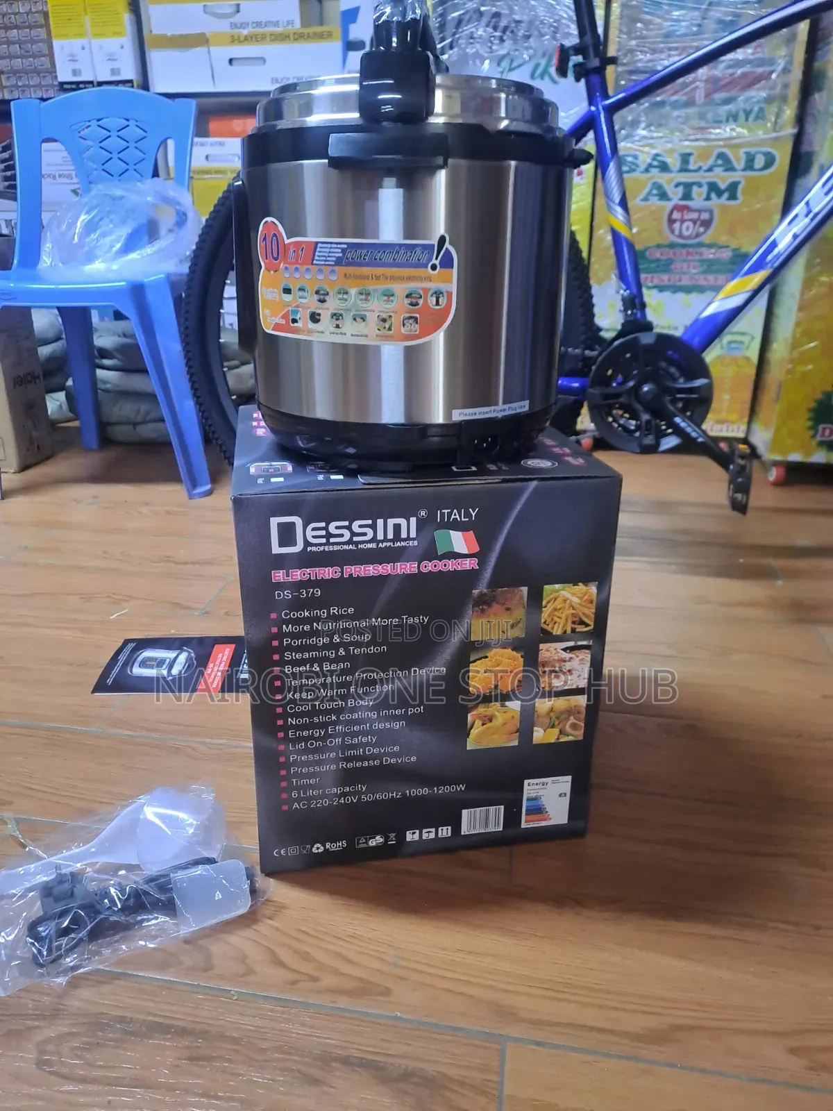 Dessini 6 Litres Electric 10 in 1 Pressure Cooker